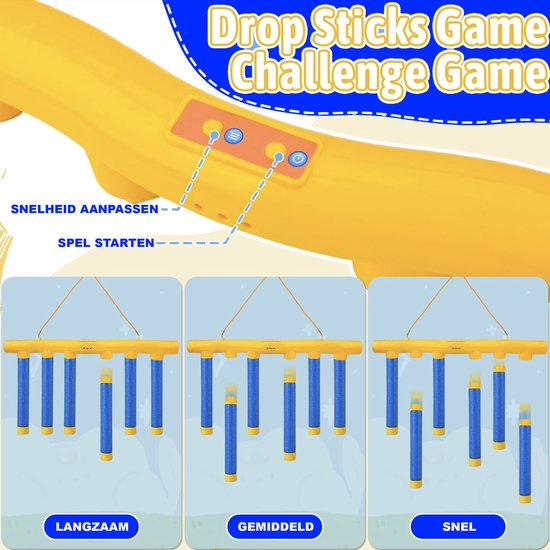 ReflexVanger™ Stick Spel | DrieSnelheid Editie