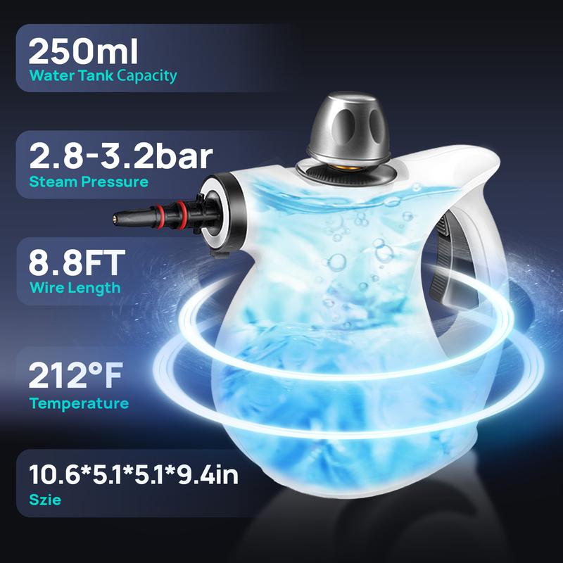 Equivera CleanEase | Multifunctionele Stoomreiniger