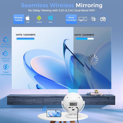 CineGlobe 360 | Draagbare Smart Beamer