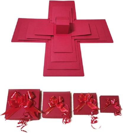 Explosie cadeaubox Vol verassingen 1+1 Gratis