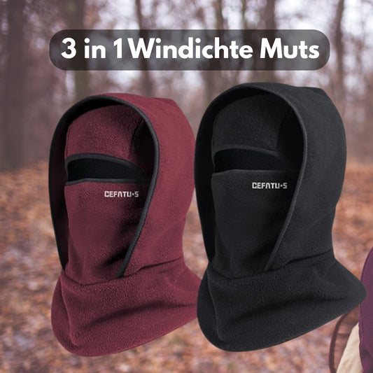 FleeceShield | 3-in-1 Winddichte Bivakmuts