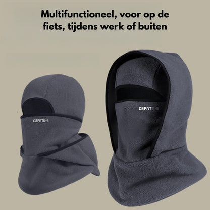 FleeceShield | 3-in-1 Winddichte Bivakmuts