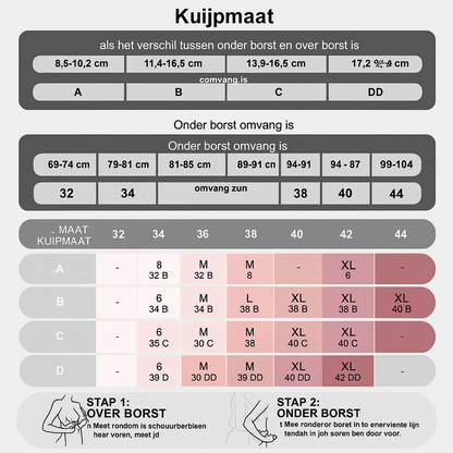 OEAK Deep-V Bra | Jelly Technology