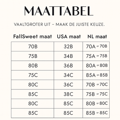 FallSweet | Push Up Bra