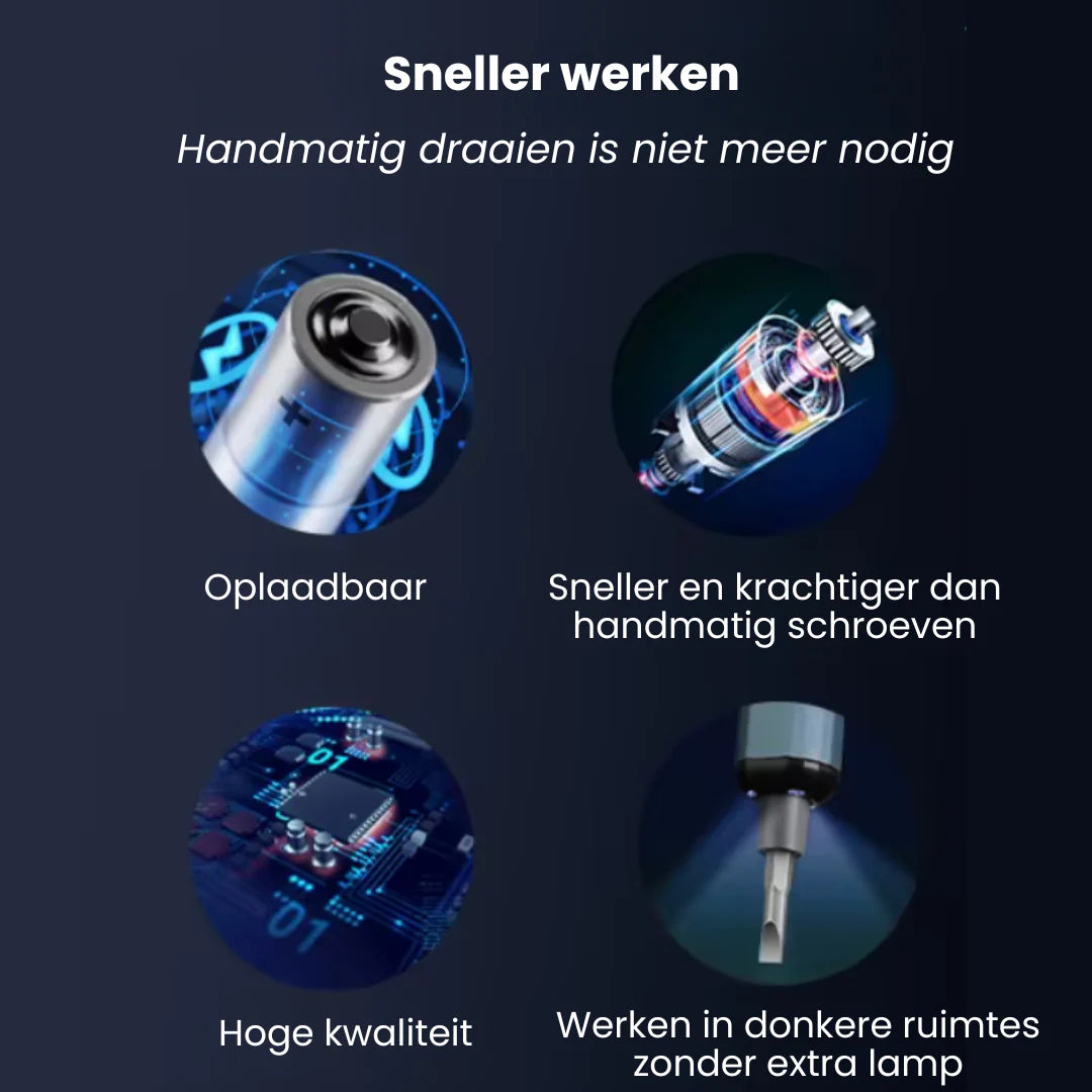 Electric Precision Screwdriver Set