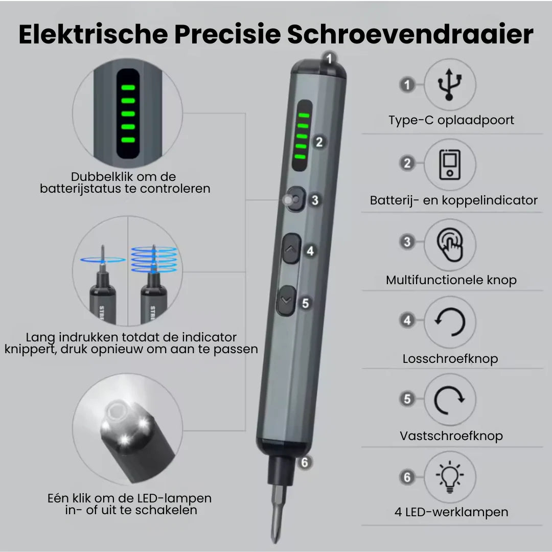 Electric Precision Screwdriver Set
