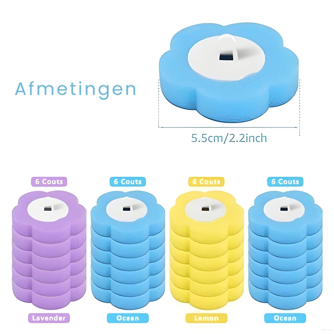 6x Snofrid Reinigings pads