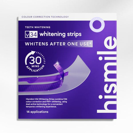 V34 Colour-Correct Whitening Strips