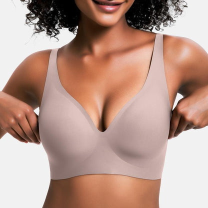 OEAK Deep-V Bra | Jelly Technology