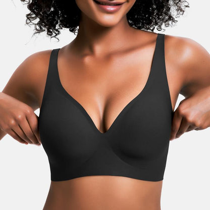 OEAK Deep-V Bra | Jelly Technology